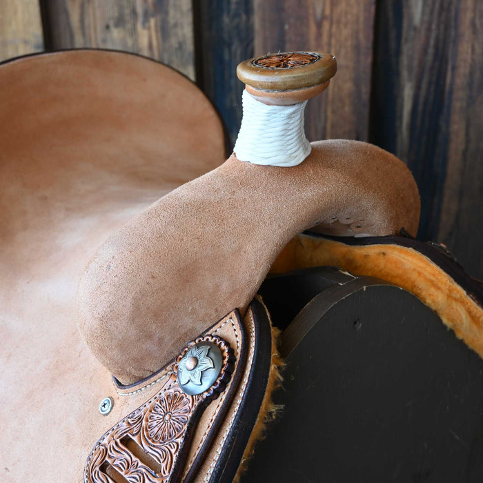 13.5" TESKEY'S TEAM ROPING SADDLE