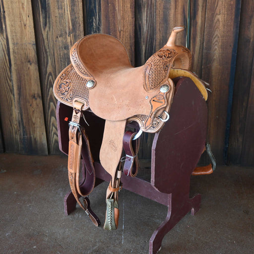 16" TESKEY'S BARREL SADDLE Saddles - New Teskey's Saddlery