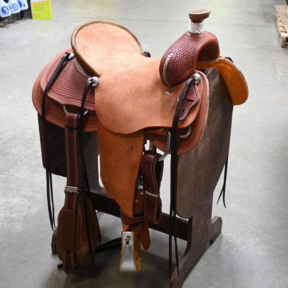 15" TESKEY'S RANCH ASSOCIATION SADDLE Saddles Teskey's Saddlery