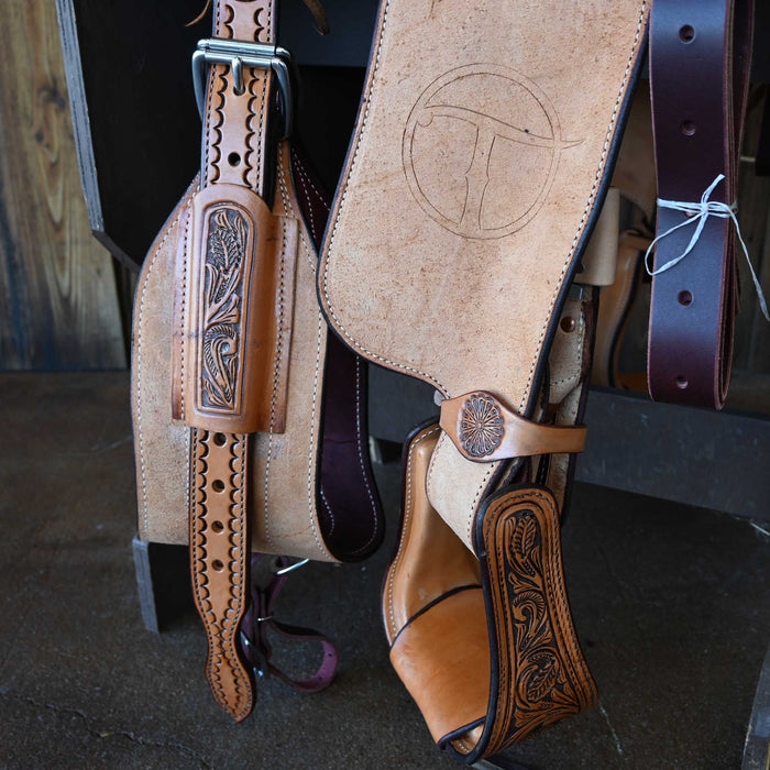 13.5" TESKEY'S TEAM ROPING SADDLE