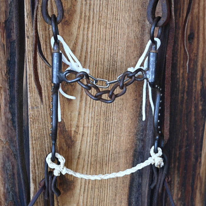 Chain Bridle Rig w/Single Ear Headstall