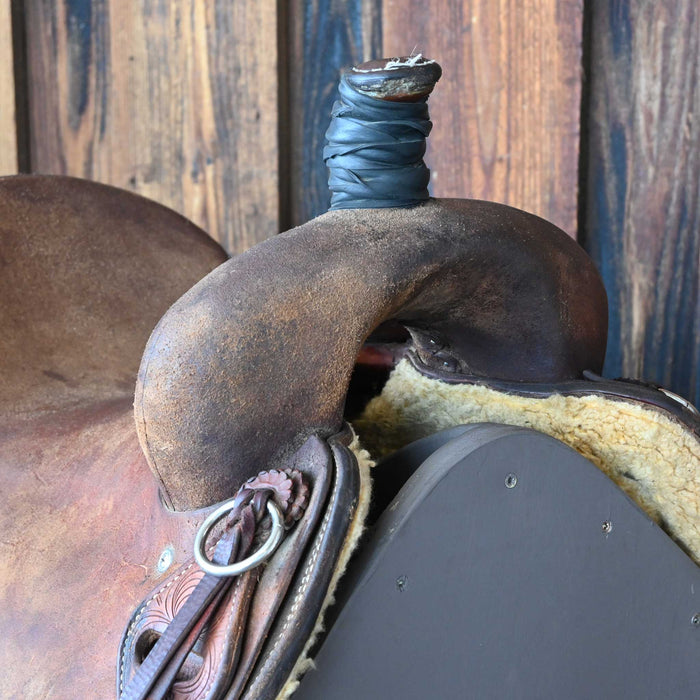 16" JEFF SMITH RANCH CUTTER SADDLE