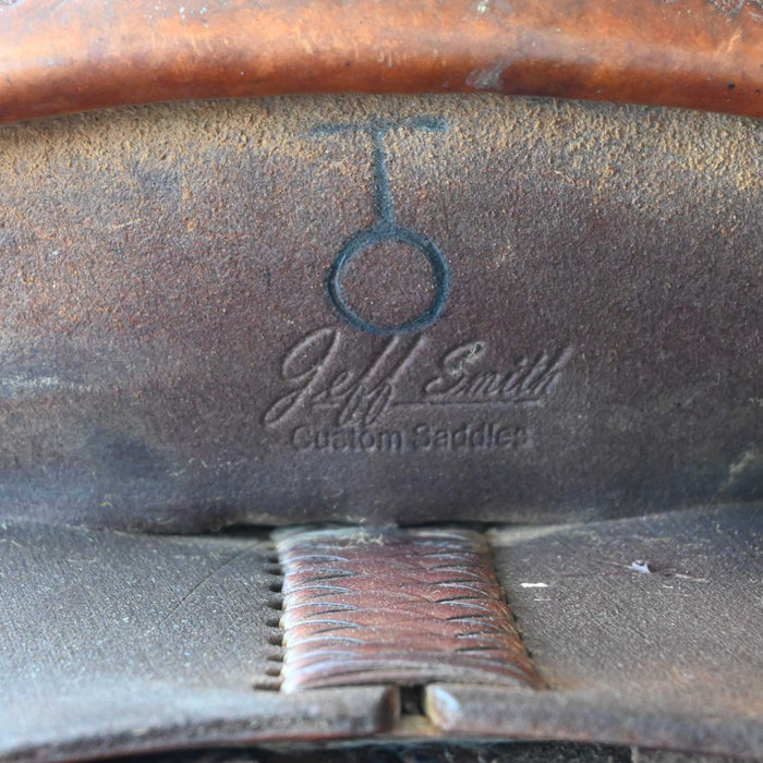 16" JEFF SMITH RANCH CUTTER SADDLE