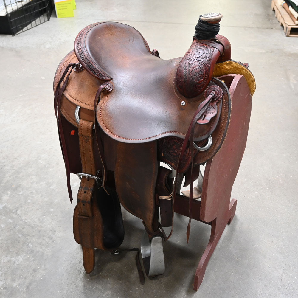 14.5" USED BILLY COOK RANCH SADDLE Saddles - Used Billy Cook
