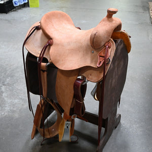 15.5" TESKEY'S STRIP DOWN RANCH SADDLE Saddles Teskey's Saddlery