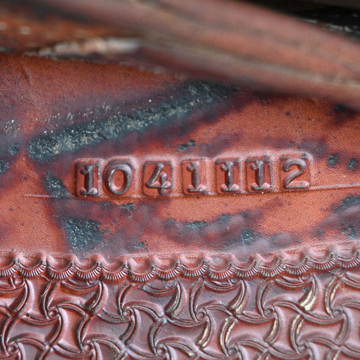 13.5" USED COATS TEAM ROPING SADDLE