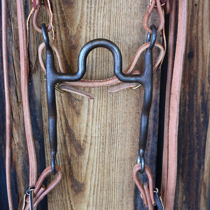 Beller Solid Port Bridle Rig w/Single Ear Headstall