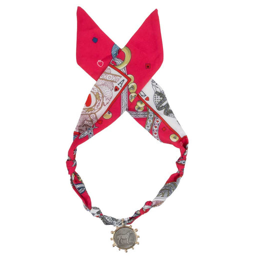 Derby Days Scarf Necklace - Rose WOMEN - Accessories - Jewelry - Necklaces Deep South Originals