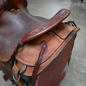 14.5" USED BILLY COOK RANCH SADDLE Saddles - Used Billy Cook
