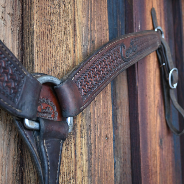 13.5" USED COATS TEAM ROPING SADDLE