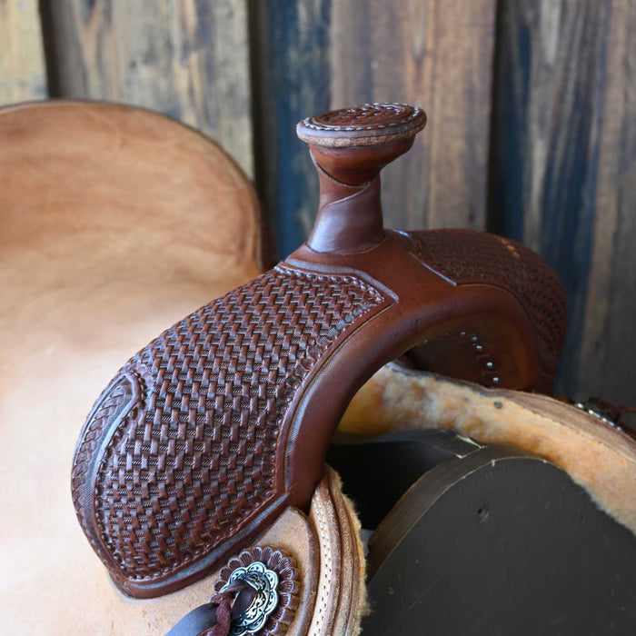 15.5" TESKEY'S RANCH CUTTER SADDLE
