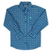 Cinch Boy's Geo Print Button Down Shirt KIDS - Boys - Clothing - Shirts - Long Sleeve Shirts Cinch