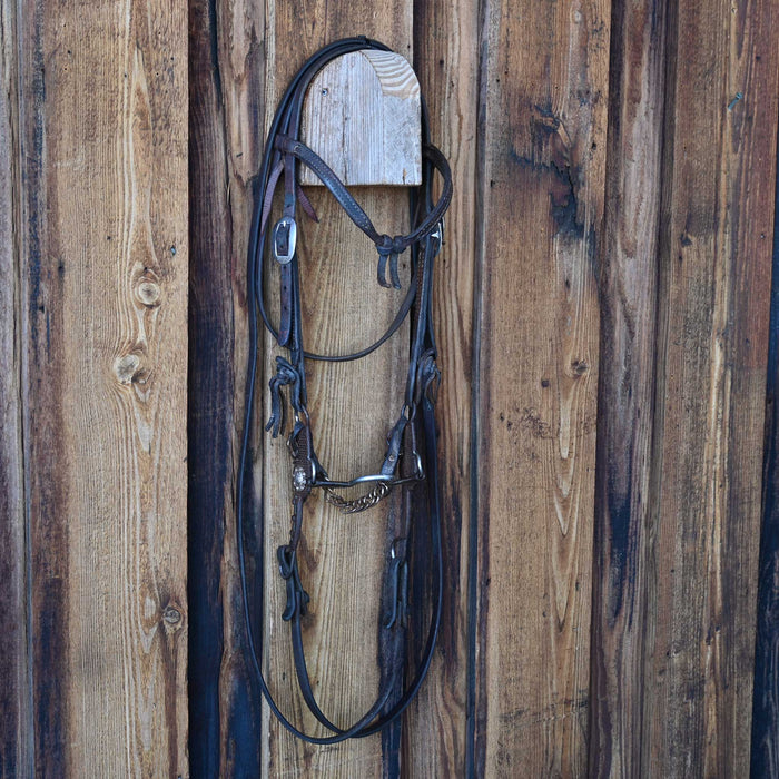 Niesus Solid Port Bridle Rig w/Browband Headstall
