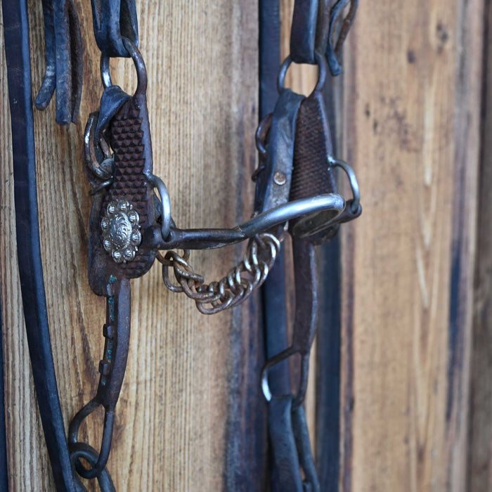 Niesus Solid Port Bridle Rig w/Browband Headstall
