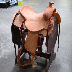 15" TESKEY'S STRIP DOWN RANCH SADDLE Saddles Teskey's Saddlery