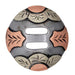 Autumn Prairie Bloom Slotted Concho Tack - Conchos & Hardware MISC