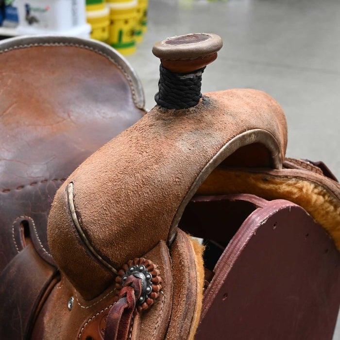 14.5" USED TRENT WARD RANCH SADDLE