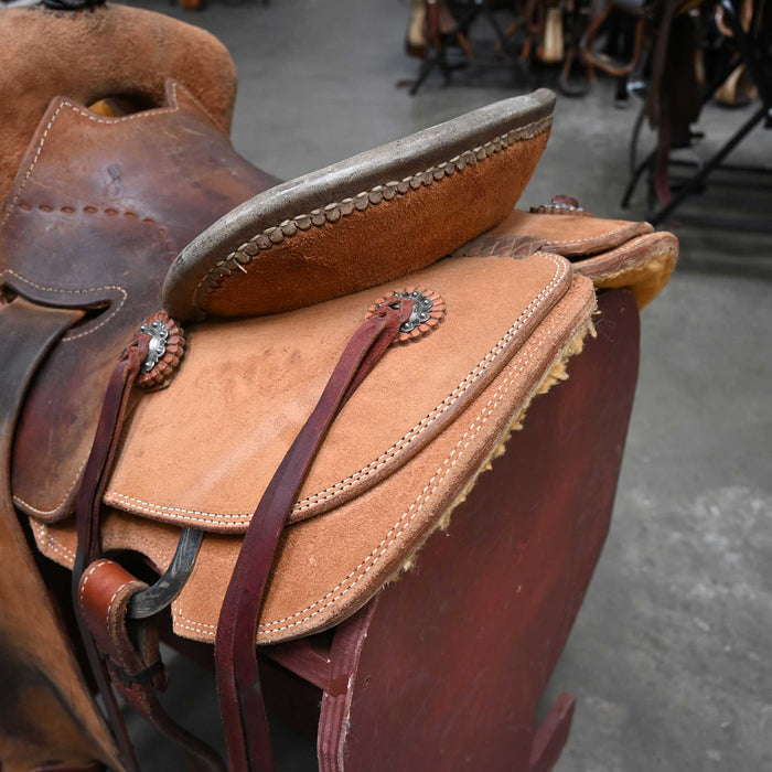 14.5" USED TRENT WARD RANCH SADDLE