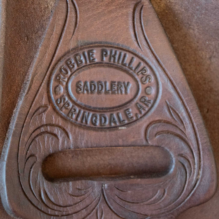 14" USED ROBBIE PHILIPS BARREL SADDLE