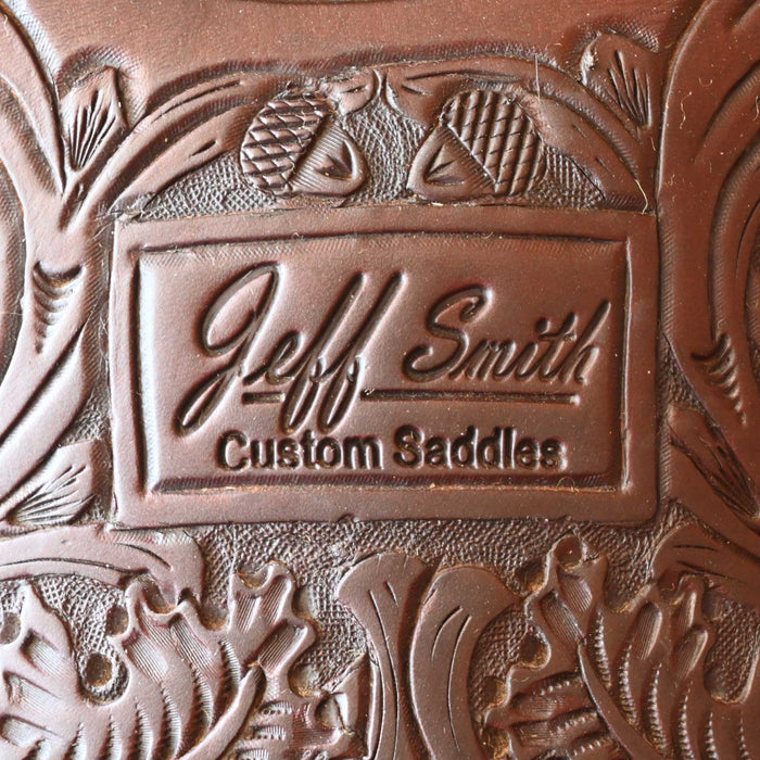 15.5" JEFF SMITH BUSTER WELCH RANCH CUTTER SADDLE
