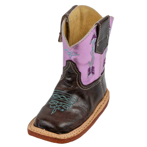 Roper Infant Cowbabies Marble Brown Western Boot KIDS - Baby - Baby Footwear Roper Apparel & Footwear