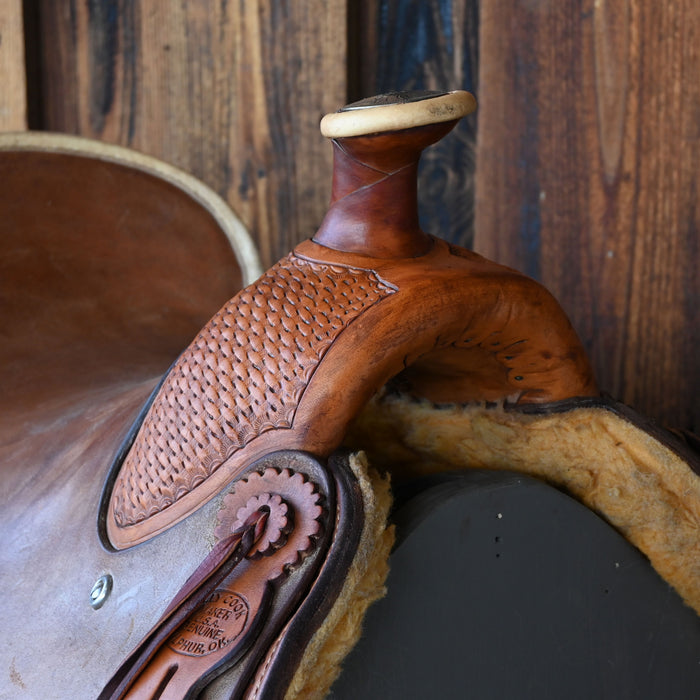 15.5" USED BILLY COOK WADE SADDLE