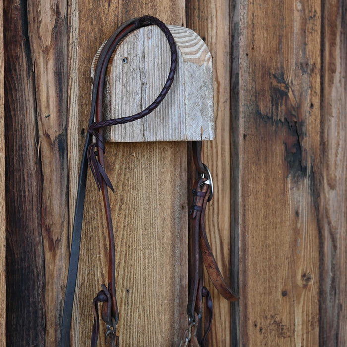 Petska Ported Chain Bridle Rig w/Single Ear Headstall