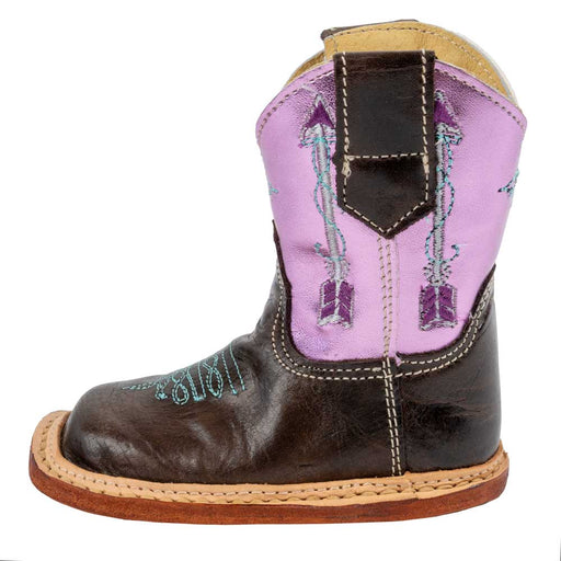 Roper Infant Cowbabies Marble Brown Western Boot KIDS - Baby - Baby Footwear Roper Apparel & Footwear
