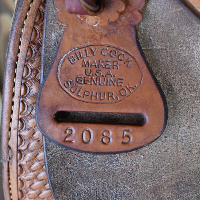 15.5" USED BILLY COOK WADE SADDLE