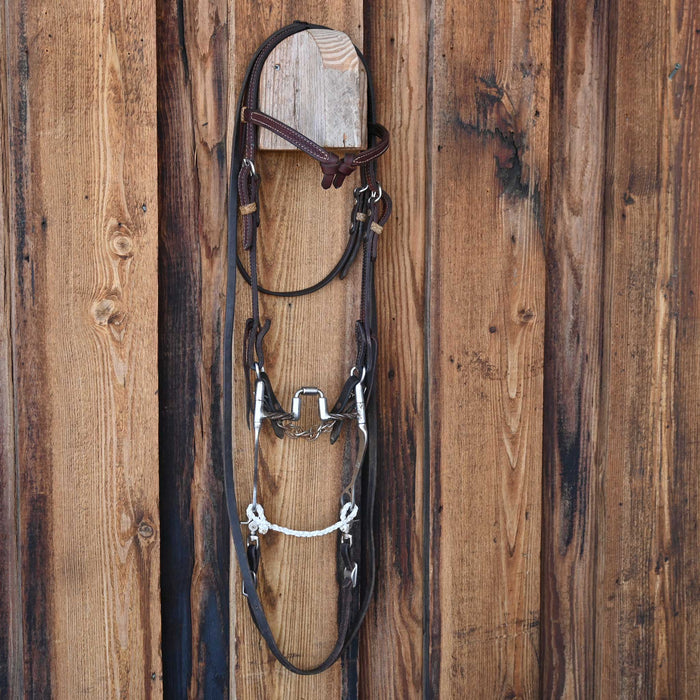 Myler USA Twisted Hinge Correction Bridle Rig w/Browband Headstall