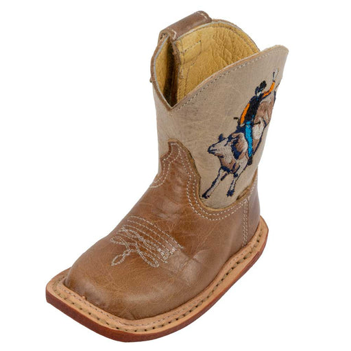Roper Infant Cowbabies Waxy Tan Bullrider Boot KIDS - Baby - Baby Footwear Roper Apparel & Footwear