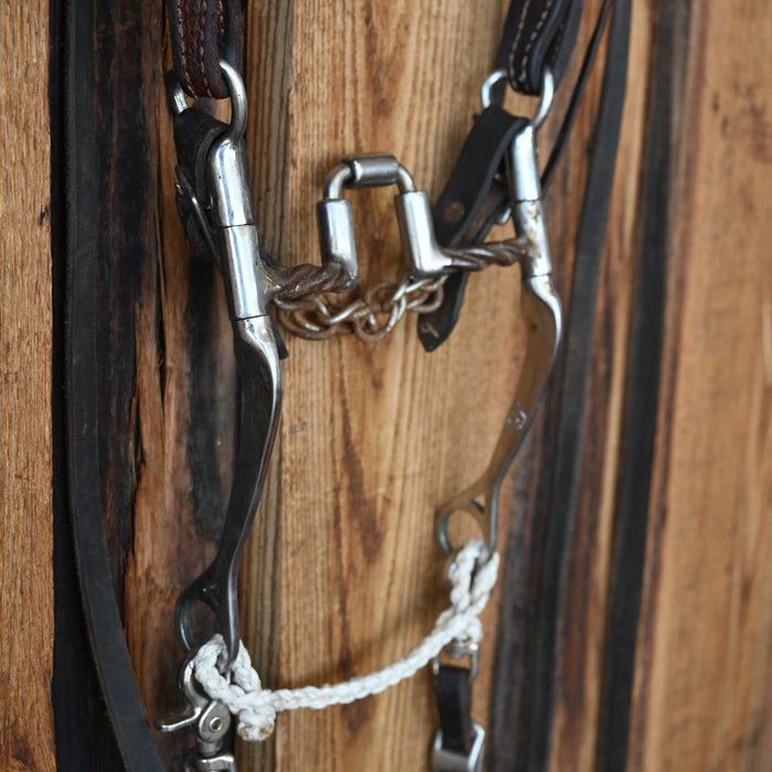 Myler USA Twisted Hinge Correction Bridle Rig w/Browband Headstall