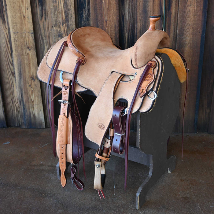 16" TESKEY'S RANCH CUTTER SADDLE