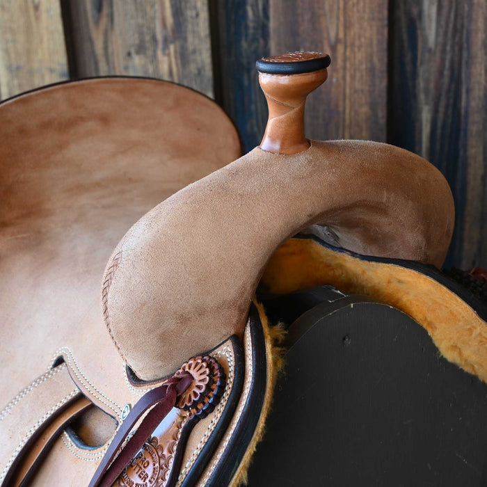16" TESKEY'S RANCH CUTTER SADDLE