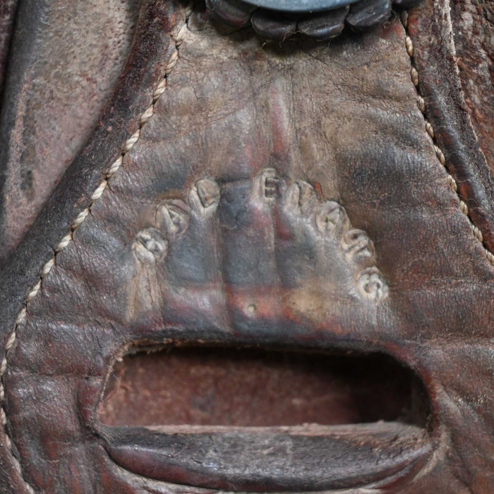 16" USED HAL EVANS RANCH SADDLE
