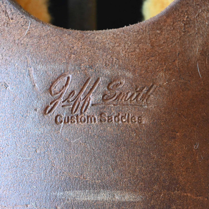 15.5" JEFF SMITH BUSTER WELCH RANCH CUTTER SADDLE