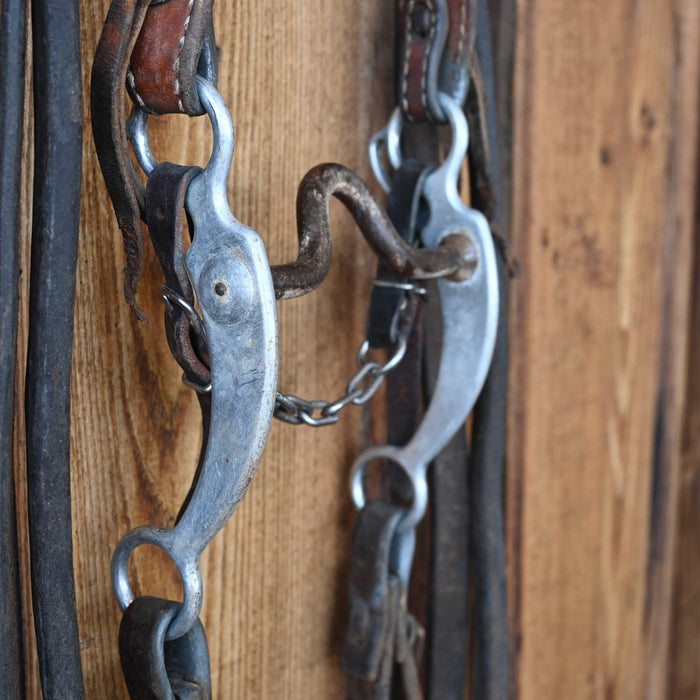 Daryl Davis Solid Port Bridle Rig w/Single Ear Headstall