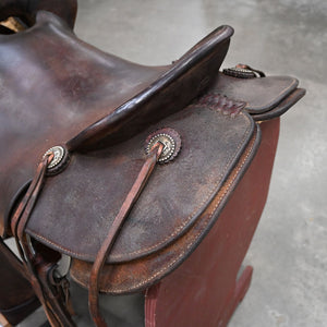 15.5" USED CACTUS RANCH SADDLE