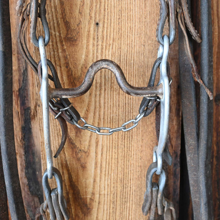 Daryl Davis Solid Port Bridle Rig w/Single Ear Headstall