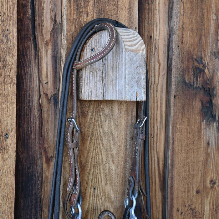 Daryl Davis Solid Port Bridle Rig w/Single Ear Headstall