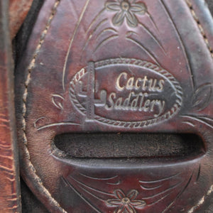 15.5" USED CACTUS RANCH SADDLE