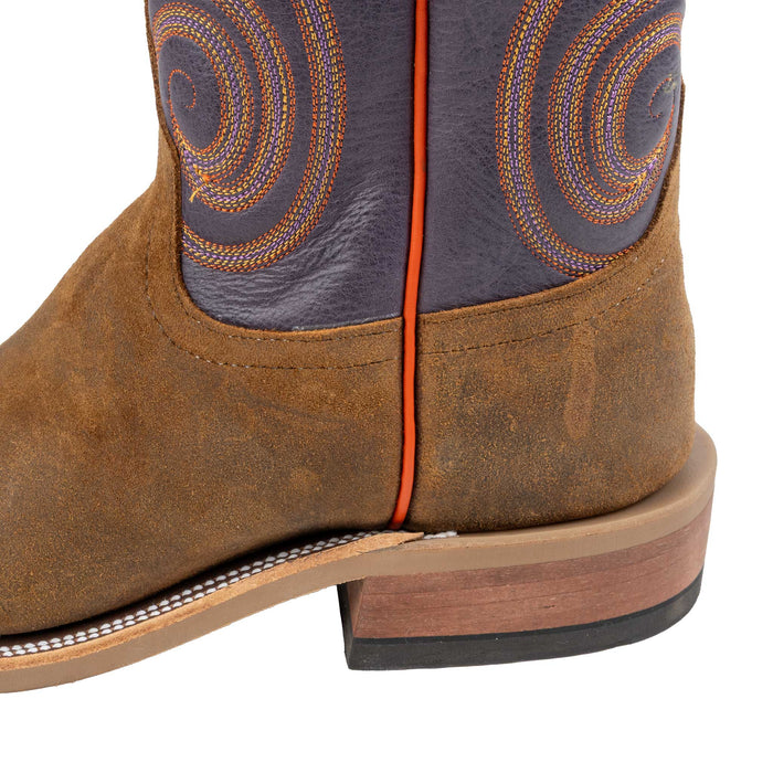 Anderson Bean Men's Camel Waxy Kudu Western Boot MEN - Footwear - Western Boots Anderson Bean Boot Co.