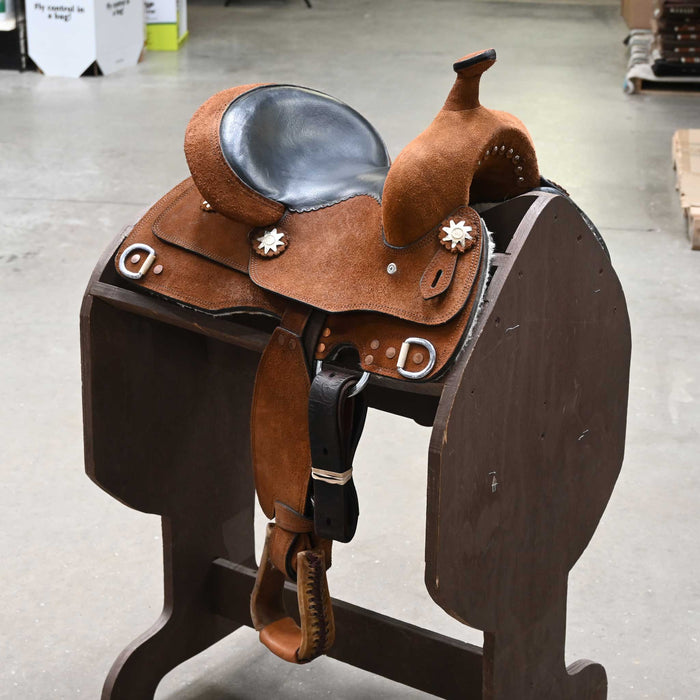 11" USED ROYAL KING PONY SADDLE