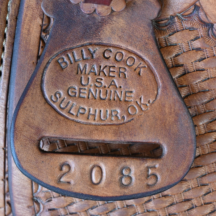 16" USED BILLY COOK RANCH SADDLE