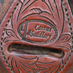 15.5" USED CACTUS RANCH SADDLE