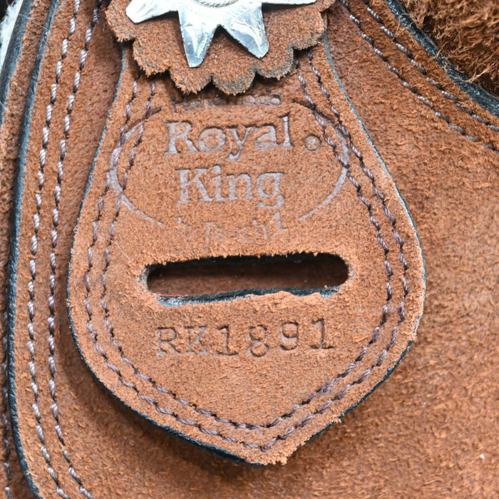 11" USED ROYAL KING PONY SADDLE