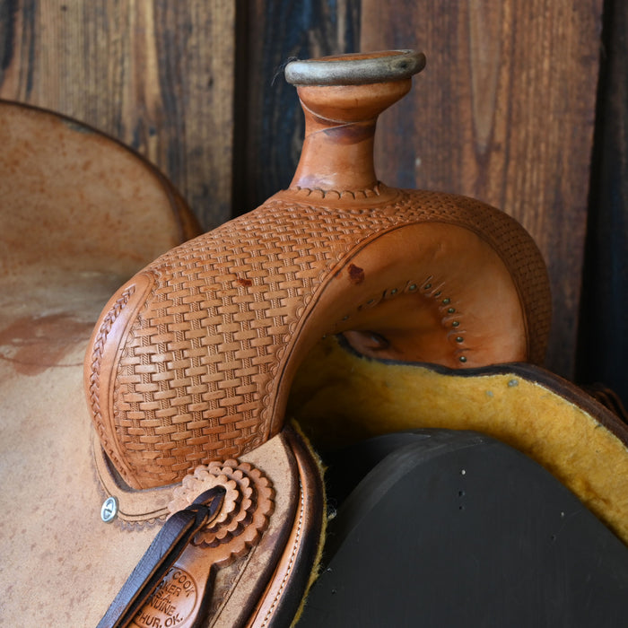 15.5" USED BILLY COOK RANCH SADDLE