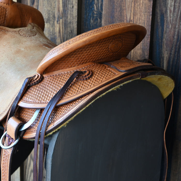 15.5" USED BILLY COOK RANCH SADDLE