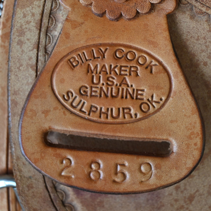 15.5" USED BILLY COOK RANCH SADDLE
