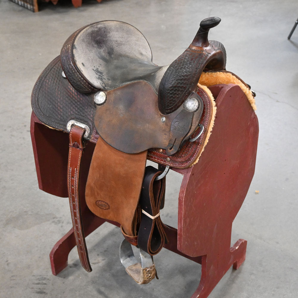 13.5" USED COATS BARREL SADDLE Saddles Coats Saddlery